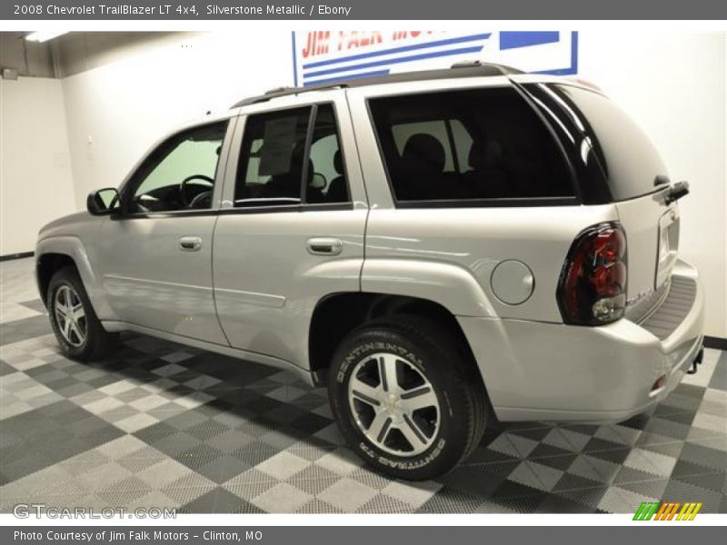 Silverstone Metallic / Ebony 2008 Chevrolet TrailBlazer LT 4x4