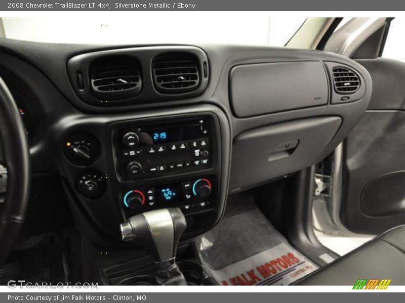 Silverstone Metallic / Ebony 2008 Chevrolet TrailBlazer LT 4x4