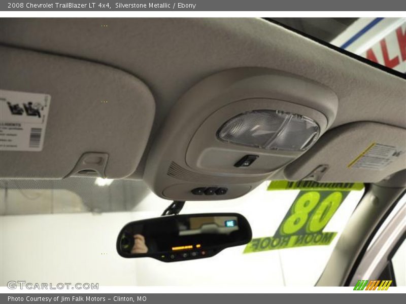 Silverstone Metallic / Ebony 2008 Chevrolet TrailBlazer LT 4x4