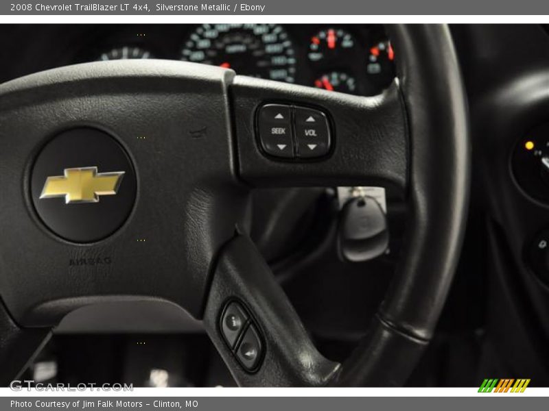 Silverstone Metallic / Ebony 2008 Chevrolet TrailBlazer LT 4x4
