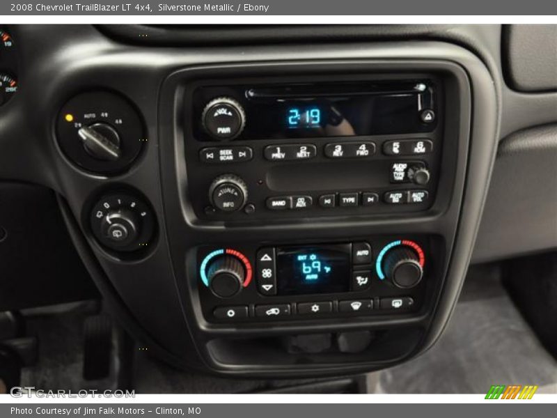 Silverstone Metallic / Ebony 2008 Chevrolet TrailBlazer LT 4x4