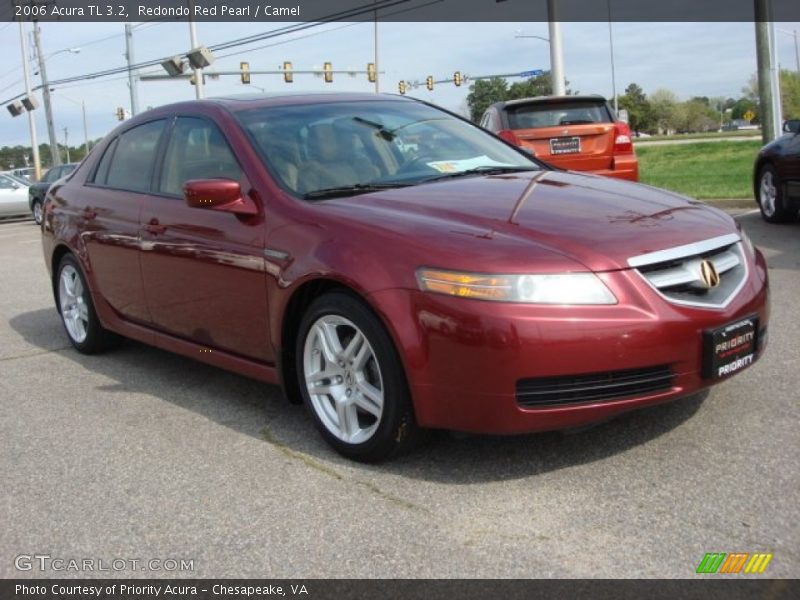 Redondo Red Pearl / Camel 2006 Acura TL 3.2