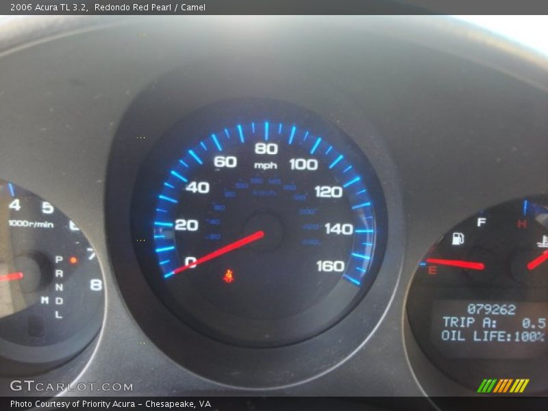 Redondo Red Pearl / Camel 2006 Acura TL 3.2
