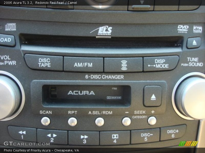 Redondo Red Pearl / Camel 2006 Acura TL 3.2