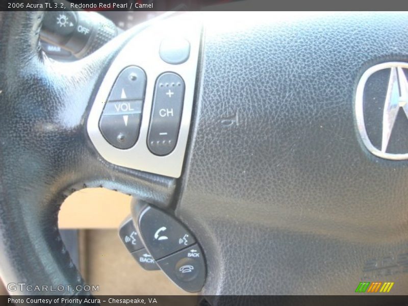 Redondo Red Pearl / Camel 2006 Acura TL 3.2