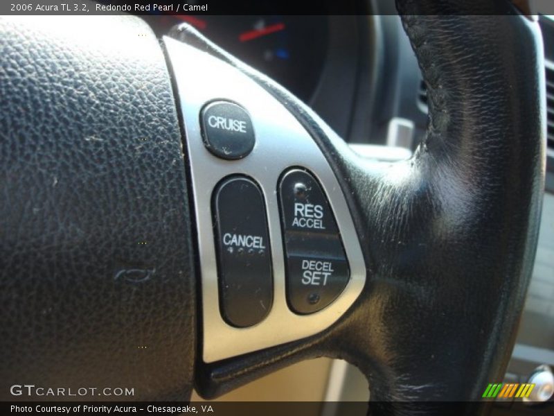 Redondo Red Pearl / Camel 2006 Acura TL 3.2