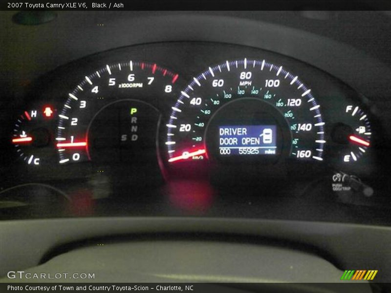Black / Ash 2007 Toyota Camry XLE V6