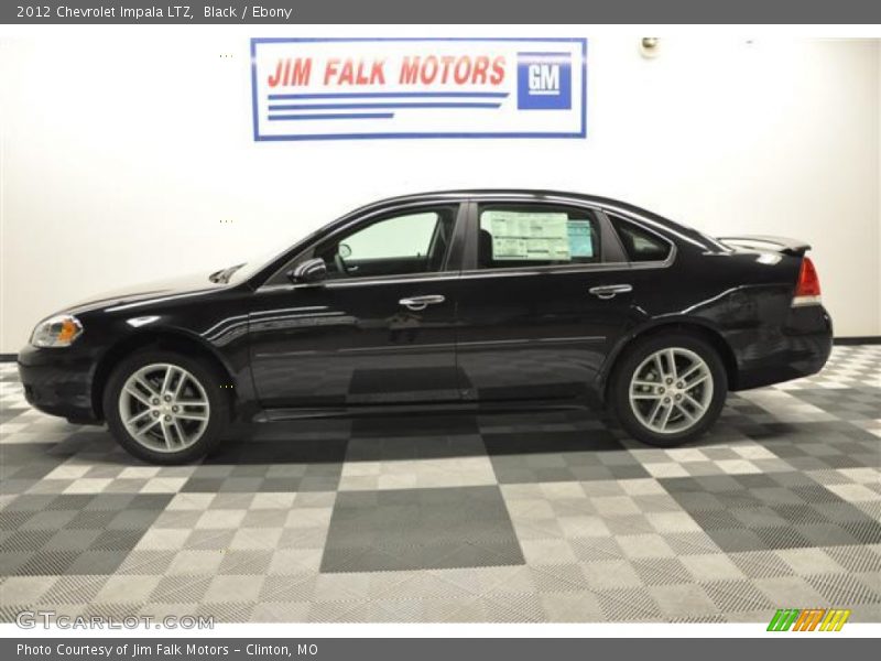 Black / Ebony 2012 Chevrolet Impala LTZ