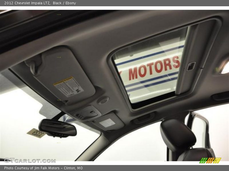 Black / Ebony 2012 Chevrolet Impala LTZ