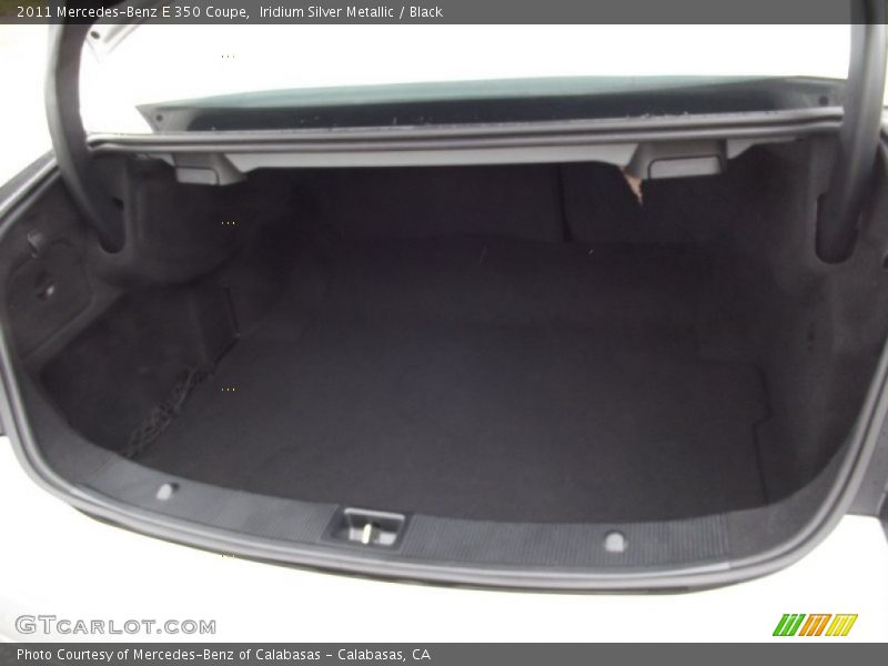 Iridium Silver Metallic / Black 2011 Mercedes-Benz E 350 Coupe