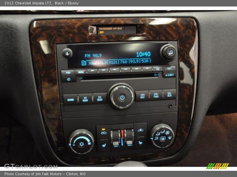 Black / Ebony 2012 Chevrolet Impala LTZ