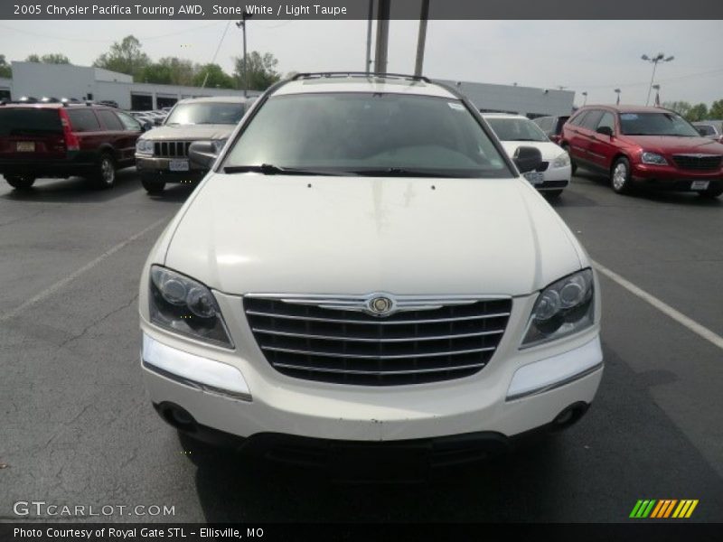 Stone White / Light Taupe 2005 Chrysler Pacifica Touring AWD