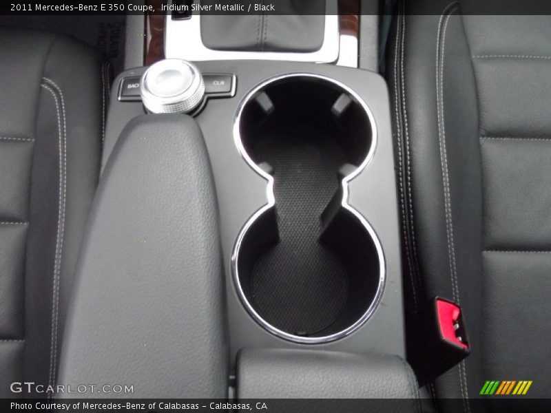 Iridium Silver Metallic / Black 2011 Mercedes-Benz E 350 Coupe