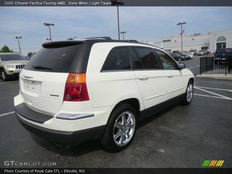 Stone White / Light Taupe 2005 Chrysler Pacifica Touring AWD