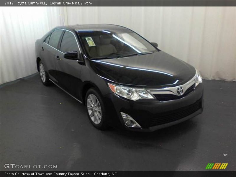 Cosmic Gray Mica / Ivory 2012 Toyota Camry XLE