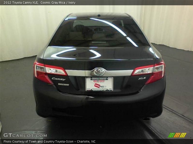 Cosmic Gray Mica / Ivory 2012 Toyota Camry XLE