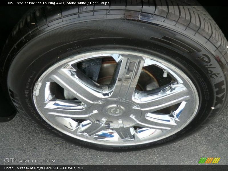 Stone White / Light Taupe 2005 Chrysler Pacifica Touring AWD