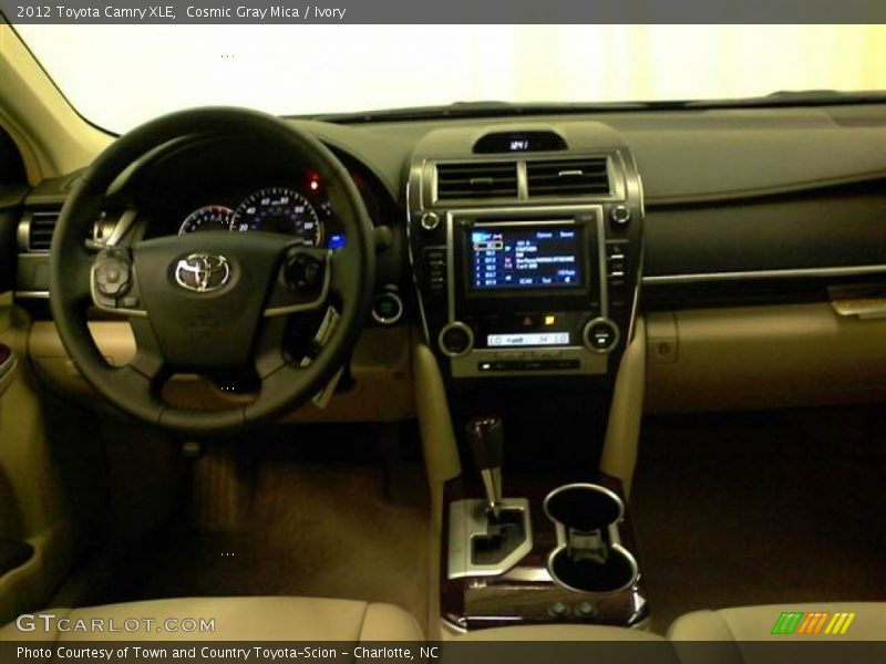 Cosmic Gray Mica / Ivory 2012 Toyota Camry XLE