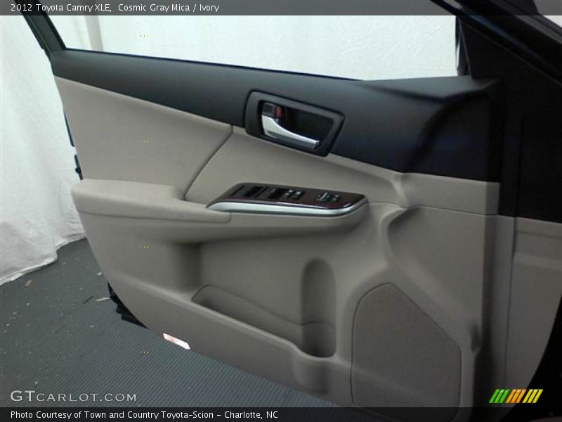 Cosmic Gray Mica / Ivory 2012 Toyota Camry XLE
