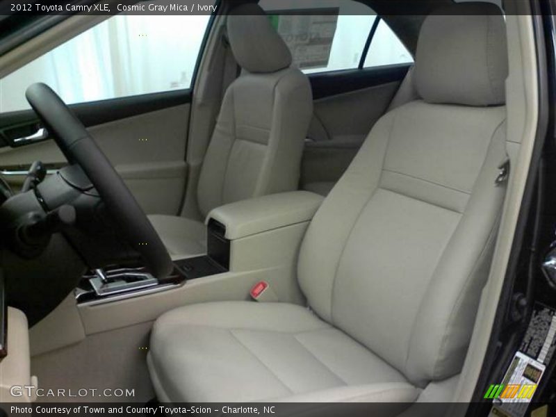 Cosmic Gray Mica / Ivory 2012 Toyota Camry XLE