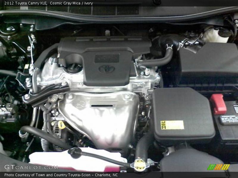 Cosmic Gray Mica / Ivory 2012 Toyota Camry XLE