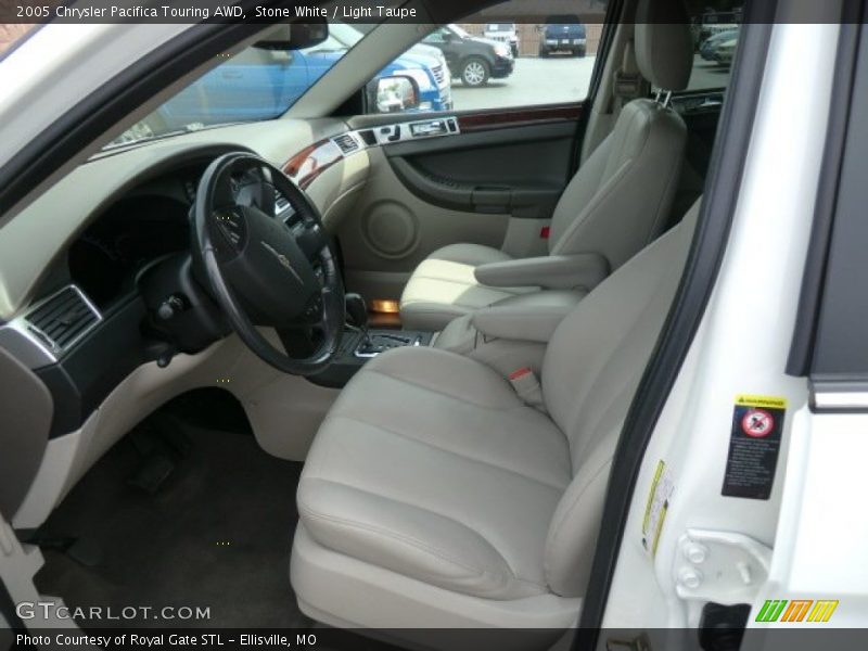 Stone White / Light Taupe 2005 Chrysler Pacifica Touring AWD
