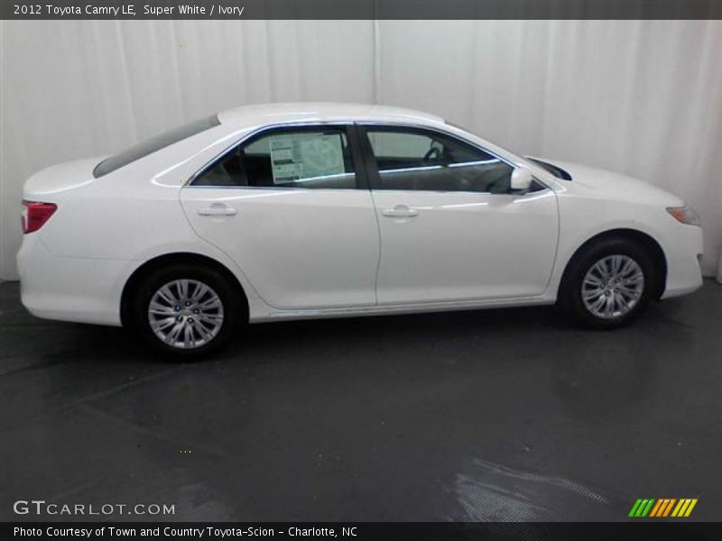 Super White / Ivory 2012 Toyota Camry LE