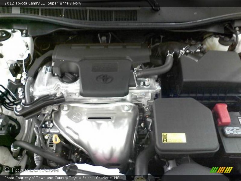 Super White / Ivory 2012 Toyota Camry LE