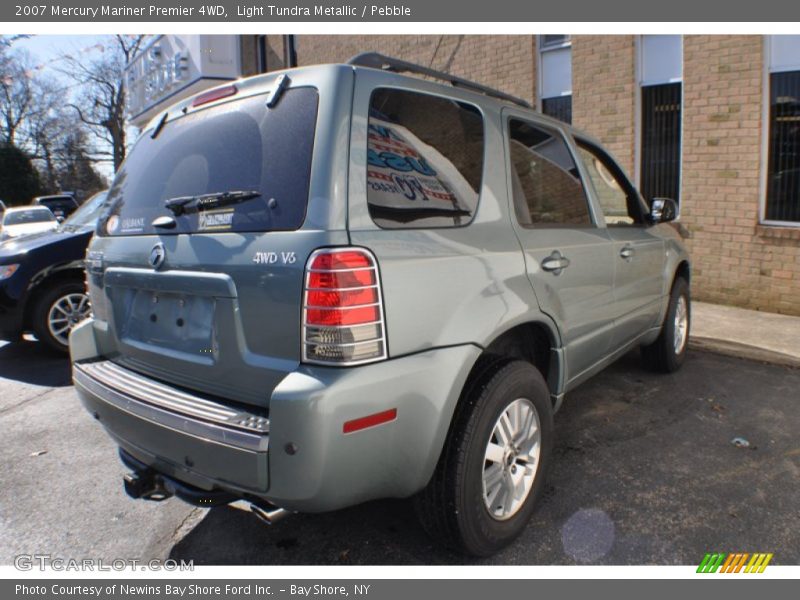 Light Tundra Metallic / Pebble 2007 Mercury Mariner Premier 4WD