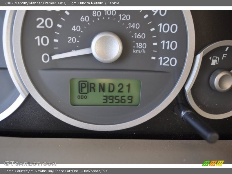 Light Tundra Metallic / Pebble 2007 Mercury Mariner Premier 4WD