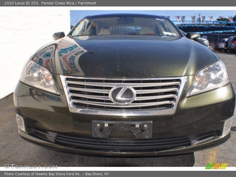 Peridot Green Mica / Parchment 2010 Lexus ES 350