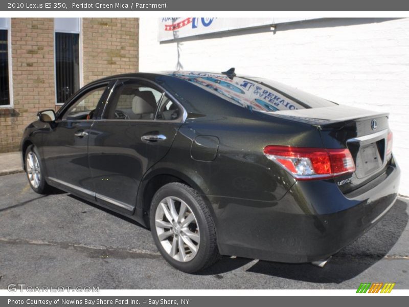 Peridot Green Mica / Parchment 2010 Lexus ES 350