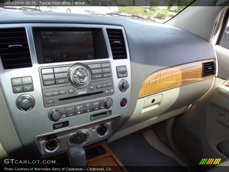 Tuscan Pearl White / Wheat 2008 Infiniti QX 56