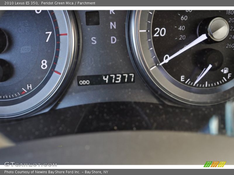 Peridot Green Mica / Parchment 2010 Lexus ES 350