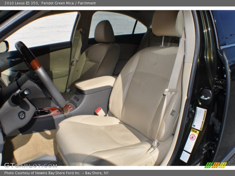 Peridot Green Mica / Parchment 2010 Lexus ES 350