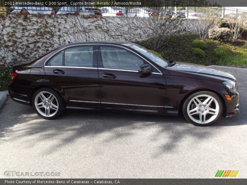 Cuprite Brown Metallic / Almond/Mocha 2011 Mercedes-Benz C 300 Sport