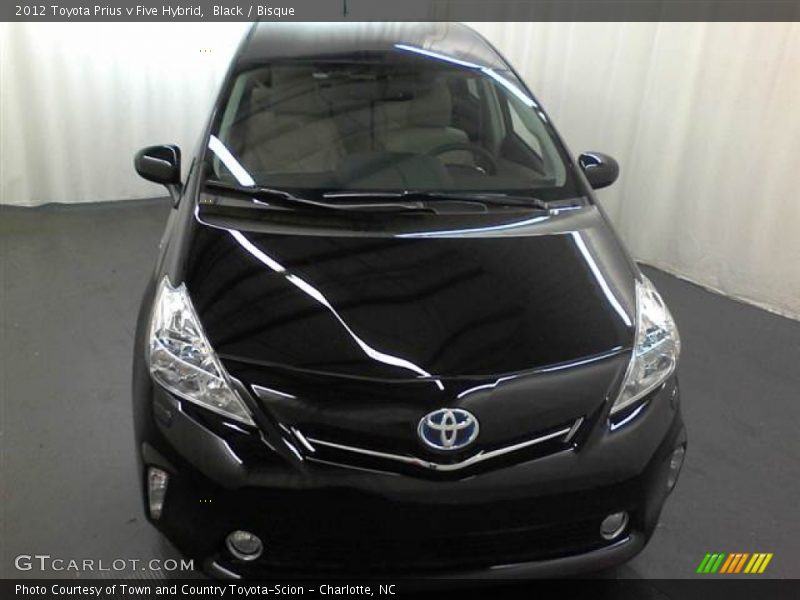 Black / Bisque 2012 Toyota Prius v Five Hybrid