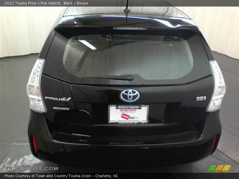 Black / Bisque 2012 Toyota Prius v Five Hybrid