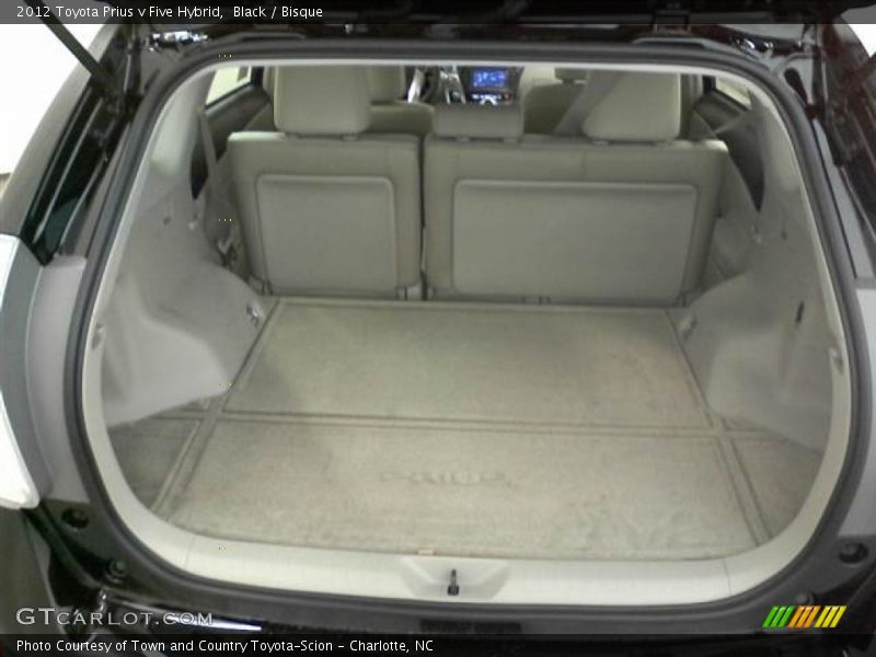Black / Bisque 2012 Toyota Prius v Five Hybrid