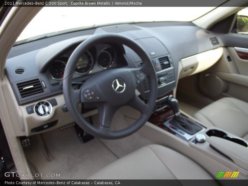 Cuprite Brown Metallic / Almond/Mocha 2011 Mercedes-Benz C 300 Sport