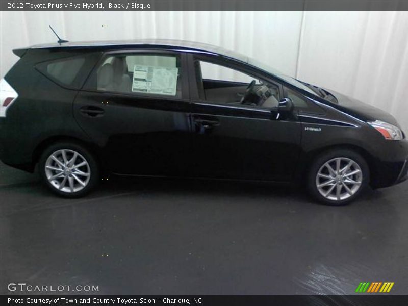 Black / Bisque 2012 Toyota Prius v Five Hybrid