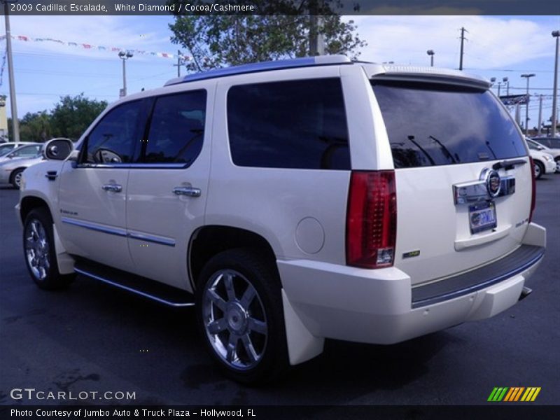 White Diamond / Cocoa/Cashmere 2009 Cadillac Escalade