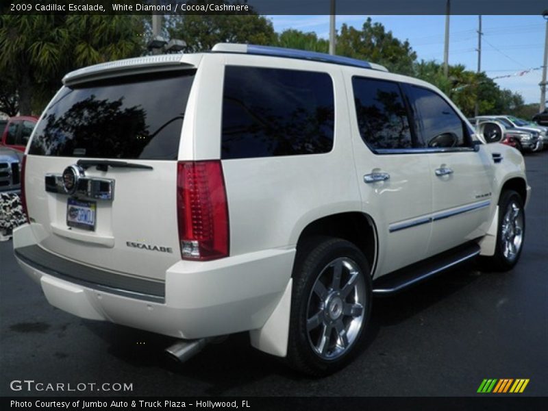White Diamond / Cocoa/Cashmere 2009 Cadillac Escalade