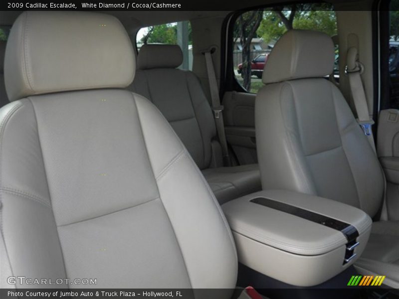 White Diamond / Cocoa/Cashmere 2009 Cadillac Escalade