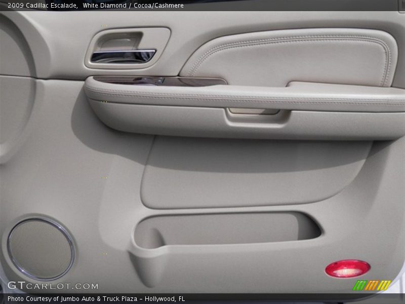 White Diamond / Cocoa/Cashmere 2009 Cadillac Escalade