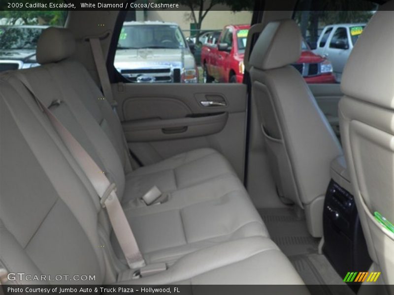 White Diamond / Cocoa/Cashmere 2009 Cadillac Escalade