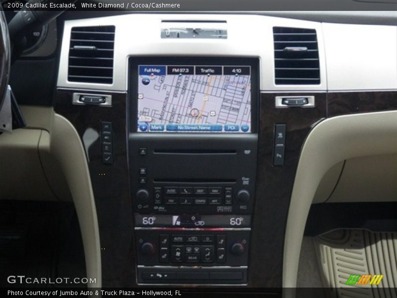 White Diamond / Cocoa/Cashmere 2009 Cadillac Escalade