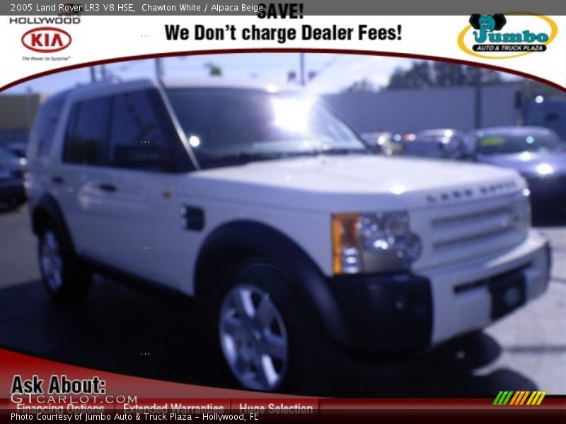 Chawton White / Alpaca Beige 2005 Land Rover LR3 V8 HSE