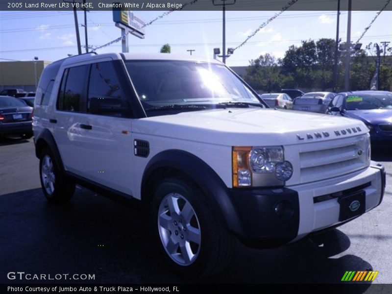 Chawton White / Alpaca Beige 2005 Land Rover LR3 V8 HSE