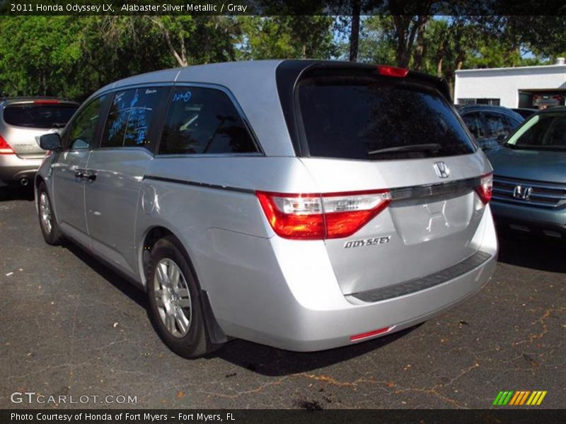 Alabaster Silver Metallic / Gray 2011 Honda Odyssey LX